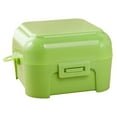 thumbnail image 1 of 1 Pc 4 Grid Egg Containers with Lid, Egg Storage Box, Deviled with Lid Container, Egg Dispenser Holder Case Crisper Picnic Travel Keeper Portable Egg Carriage, 4.13"x4.13"x2.76", Green, 1 of 9