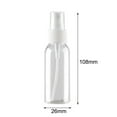 thumbnail image 1 of 1 Pc 40ml Small Spray Bottle Fine Mist Spray Bottle Plastic Spray Bottles Empty Small Mini Fine Mist Travel Size Atomizer Tiny Sprayer for Little Perfume, Water, Alcohol, Samples, 4.25"x1.02", White, 1 of 2