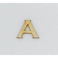 thumbnail image 1 of 1 Pc, 5 Inch X 1/4 Inch Thick A Wood Letters In The Copperplate Gothic Bold Font Easy To Paint Or Decorate, 1 of 3