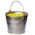 thumbnail image 1 of 1 Pc, 5" x 4" Citronella Bucket Outdoor Candle Antique Brass 22 Oz. 45 to 60 Hours for Reasonal Event Decor, 1 of 1