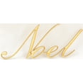 thumbnail image 1 of 1 Pc, 6.25" X 2 5/8" Script & Flat Black Welded Word Noel For Home & Events Decor, 1 of 3