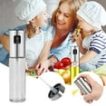 thumbnail image 1 of 1 Pc 6.69"x1.57" Oil Sprayer for Cooking, Olive Oil Sprayer Mister, Oil Spray Bottle for Kitchen, Portable Kitchen Gadget for Air Fryer, Baking, Salad, Grilling, Roasting, Olive Oil Dispenser, Silver, 1 of 9