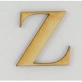 thumbnail image 1 of 1 Pc, 6 Inch X 1/4 Inch Thick Times New Roman Bold Wood Letters Z Great For Craft Project & Different Decor, 1 of 3