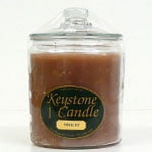 1 Pc 64 oz Banana Nut Jar Candles 5.5 in. diameter x 7.75 in. tall