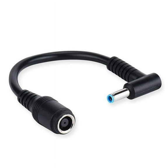 1 Pc 7.4mm To 4.5mm DC Power Charger Converter Adapter Cable For HP Dell Prof-NEW