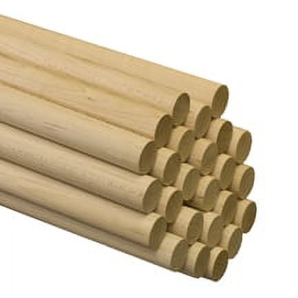 1 Pc 7/8" x 36" Birch Dowels A quality dowel begins with quality lumber. Our dowels are made from select Birch and Maple.