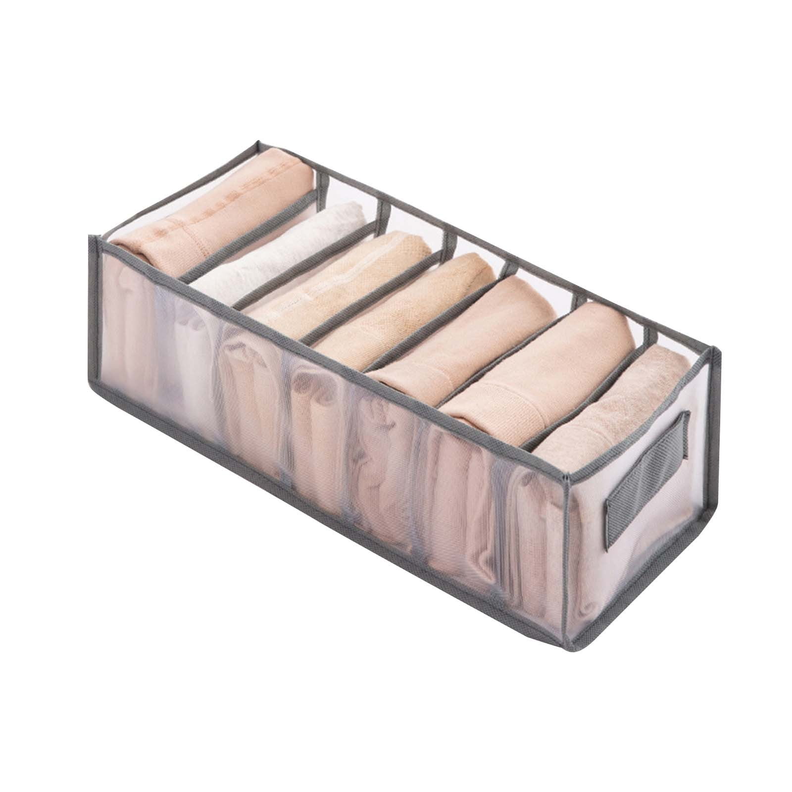 1 Pc Underwear Storage Box with Compartments Socks Bra