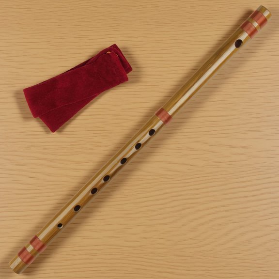 1 Pc 7 Shinobue Flute, Traditional Wind Instrument with Line