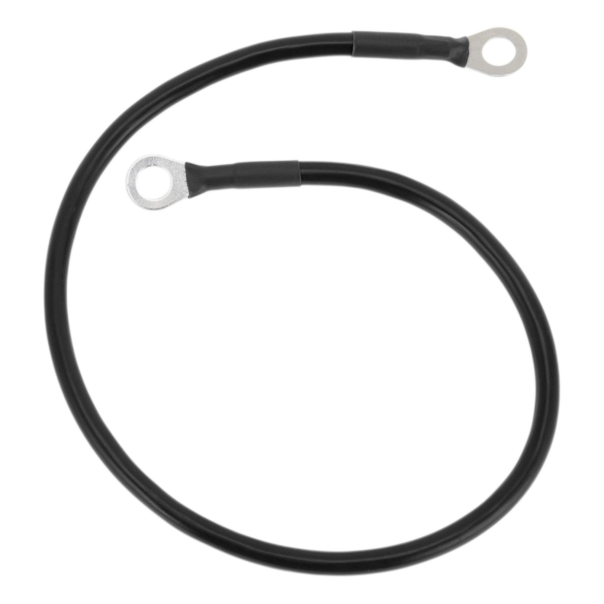1 Pc 8 AWG Gauge Universal Battery Inverter Cable for Car Vehicle Boat RV Solar Battery Cable Tinned Copper Black 1.5FT 5/16" Lug