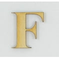 thumbnail image 1 of 1 Pc, 8 Inch X 1/4 Inch Thick Times New Roman Bold Wood Letters F Great For Craft Project & Different Decor, 1 of 3