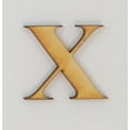 thumbnail image 1 of 1 Pc, 8 Inch X 1/4 Inch Thick Times New Roman Bold Wood Letters X Great For Craft Project & Different Decor, 1 of 3
