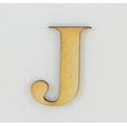 thumbnail image 1 of 1 Pc, 8 Inch X 1/8 Inch Thick Times New Roman Bold Wood Letters J Great For Craft Project & Different Decor, 1 of 3