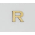 thumbnail image 1 of 1 Pc, 8 Inch X 1/8 Inch Thick Wood Letters R In The Copperplate Gothic Bold Font Great For Craft Project & Different Decor, 1 of 3
