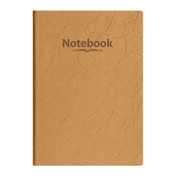 1 Pc A5 Leather Journal Notebook 160 Pages, Distressed Soft Leather Travel Journal, Classic Lay Flat Notebook for Daily Note Taking, Oak Tan