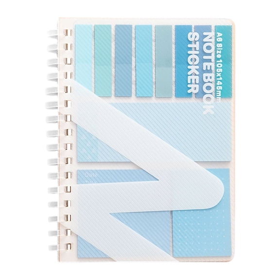 1 Pc A6 Notebook with Colorful Index Tabs Lined Journal Planner Durable Paper for Office Daily Use Home Desk Organization 15x11cm , Clearance(Multicolor)