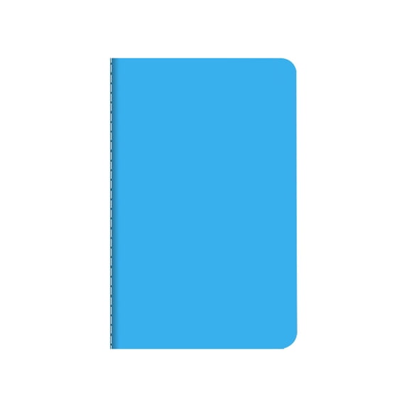1 Pc A6 Notebook Journal Mini Notebook Pocket Kraft Memo Notepad Softcover Thread-Bound Small Notebook Small Lined Notepad for Home, Travel, Purse, 5.51x3.54 Inch, Dark Blue
