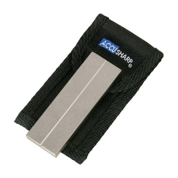 1 Pc, Accusharp Matte Diamond Abrasive 2 Stage Sharpening Stone