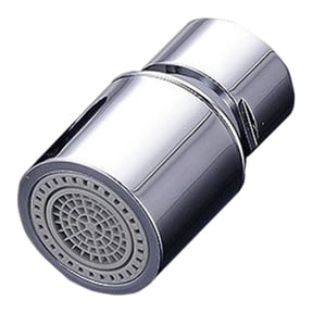 1 Pc Adjustable Kitchen Faucet Aerator, No Splash Chrome Nozzle, Water Saving Low Flow Aerator, Sink Faucet Head Extender for Kitchen, Bathroom Tap, Sink Faucet, 1.06x1.71 Inch, Silver