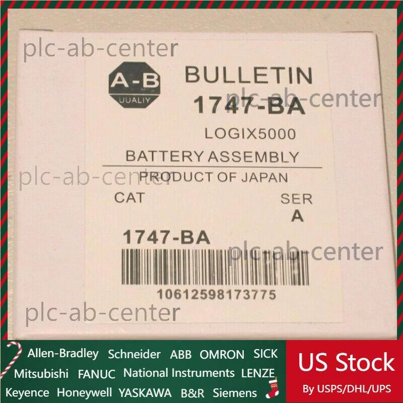 1 Pc Allen Bradley Slc Plc Battery 1747-Ba Sanyo Japan Cr14250Se Fdk Us Free Tax