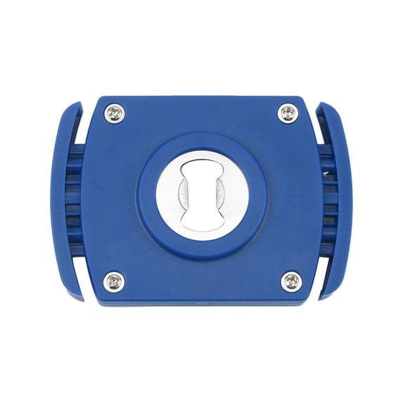 1 Pc Aluminum Can Opener Portable Beer Can Opener Handheld Safety Manual Can Top Remover Multipurpose Soda Can Opener Tool for Aluminum Soft Edge Cans, 2.76x3.94x0.47 Inch, Blue