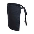 thumbnail image 1 of 1 Pc Apron Waist Apron with Pockets Black Waitress Waiter Server Short Aprons Waist Apron Aprons for Women with Pockets Server Apron for Kitchen Restaurant, 23.6x11.4 Inch, Black, 1 of 8