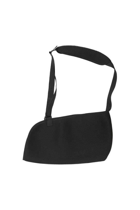 1 Pc Arm Sling - Shoulder Immobilizer Support Strap for Broken Fractured Arm Elbow Wrist, Adjustable Shoulder Rotator Cuff Support Brace, Left and Right Arm, 14.96x7.87 Inch