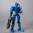 thumbnail image 1 of 1 Pc Articulated Robot Model Kit — 13 Joints Movable Action Figure, DIY Assembly Mechanical Puppet for Stress Relief & Creative Fun(Blue), 1 of 5