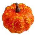thumbnail image 1 of 1 Pc Artificial Pumpkins Fall Decorations, Fake Pumpkins for Crafts, Table Centerpiece Indoor Mantel, Thanksgiving Harvest Autumn Decor, 1.96 x 1.37 Inch, 1 of 8