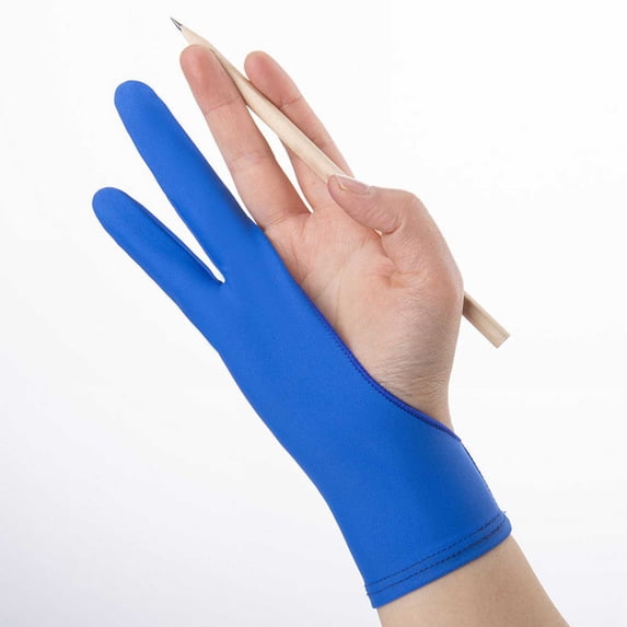 1 Pc Artist Drawing Glove Stretchy Firm Stitching Pencil Graphics Anti Mistouch Glove For Office