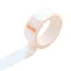 1 Pc Assorted Colored Tape Decorative Tape Prismatic Glitter Tape Waterproof Tape Sticker Hoops Colored Masking Tape for DIY Arts Crafts Decoration Scrapbooking Gifts Wrapping, White