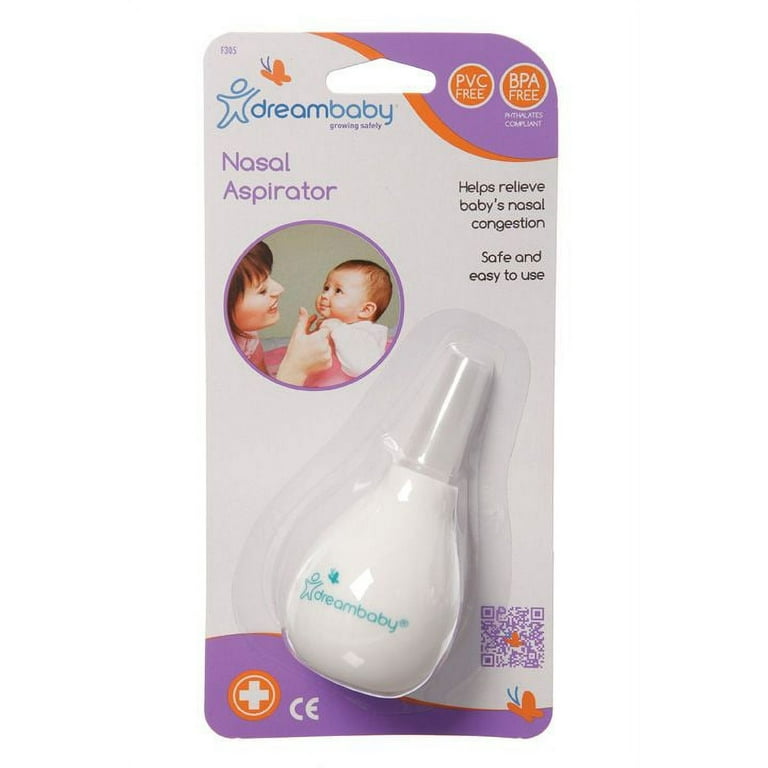 Ymh Baby Safe Nasal Vacuum Aspirator Suction Nose Cleaner Mucus Runny Inhale, Blue