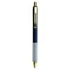 1 Pc Ballpoint Pens Black Ink Medium Point 1mm Pen with Super Soft Grip Ball Point Pen Cute Journaling Pens Retractable Ballpoint Pens Ink Non Bleeding Smooth Writing for Men Women, 5.7", Black