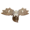 thumbnail image 1 of 1 Pc  Bat Style Hair Clips Hairdo Clip for Women 3.35" Length Coffee Color, 1 of 2