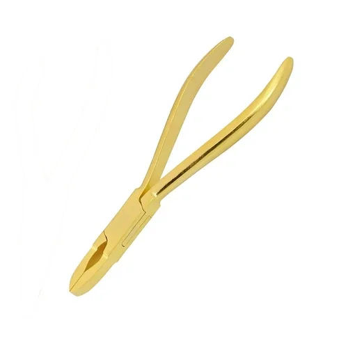 1 Pc Bead Capture Ring Closing Plier 5.5'' Full Gold Closure Body Pier Piercing