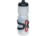thumbnail image 1 of Bell Sports Quencher Plastic Water Bottle and Cage - 1 Pc, 26 Oz, Clear Black, 1 of 1