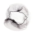 thumbnail image 1 of 1 Pc Black Hair Net for Women, Elasticity Invisible Elastic Mesh Wig Nets, Black Reusable Hair Net for Hair Bun Making, Ballet Dancer, Kitchen Food Service, 1 of 2