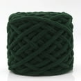 thumbnail image 1 of 1 Pc Blanket Yarn Chunky Knit Chenille Yarn Soft Velvet Yarn Crochet Knitting Blanket Yarn DIY Craft for Knit Sweaters, Blankets, Shoes, Scarves, Clothes, Dark Green, 1 of 4