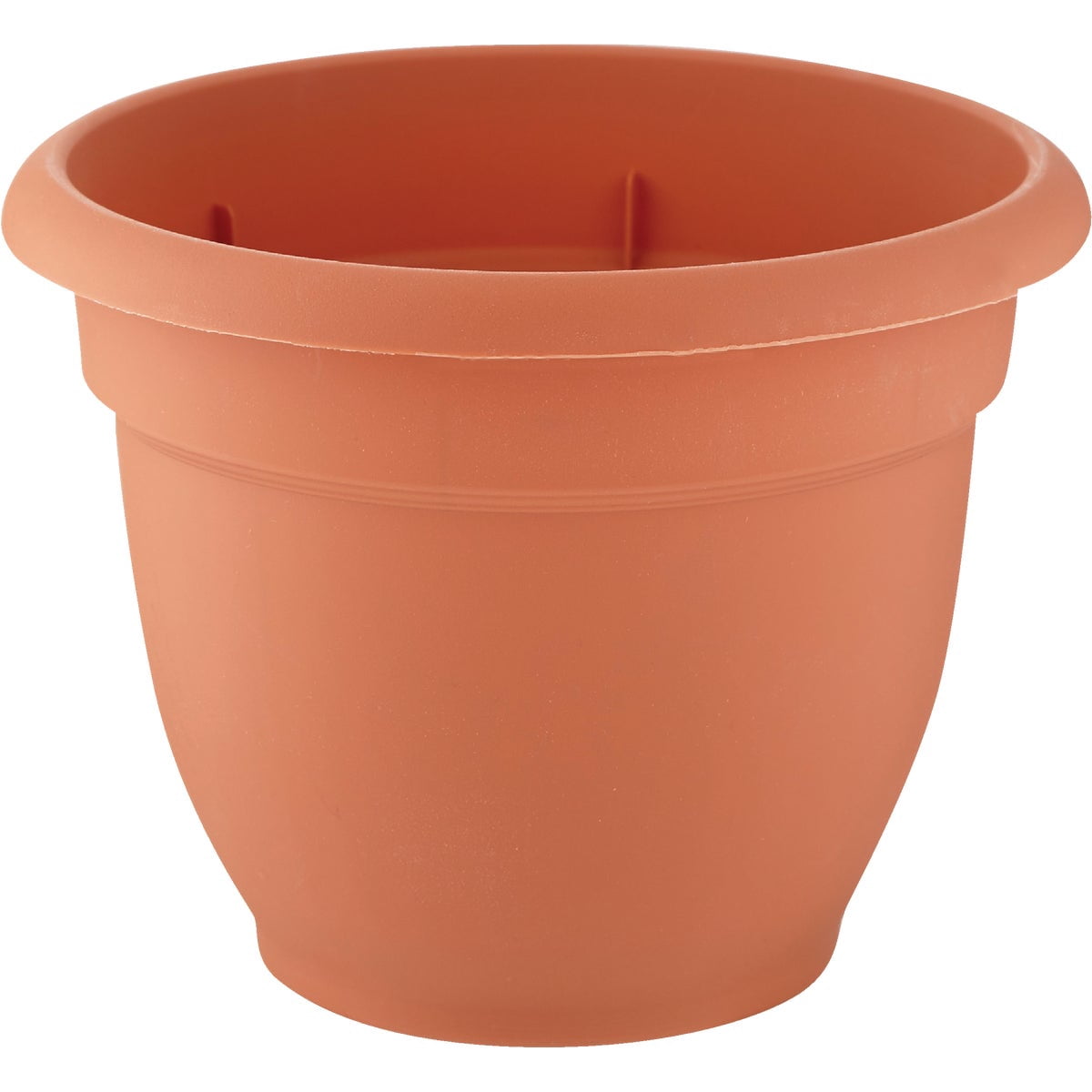Bloem Ariana Planter - Self-Watering Plastic, Bell Shape - 1 Pc, 12 In, Muted Terra