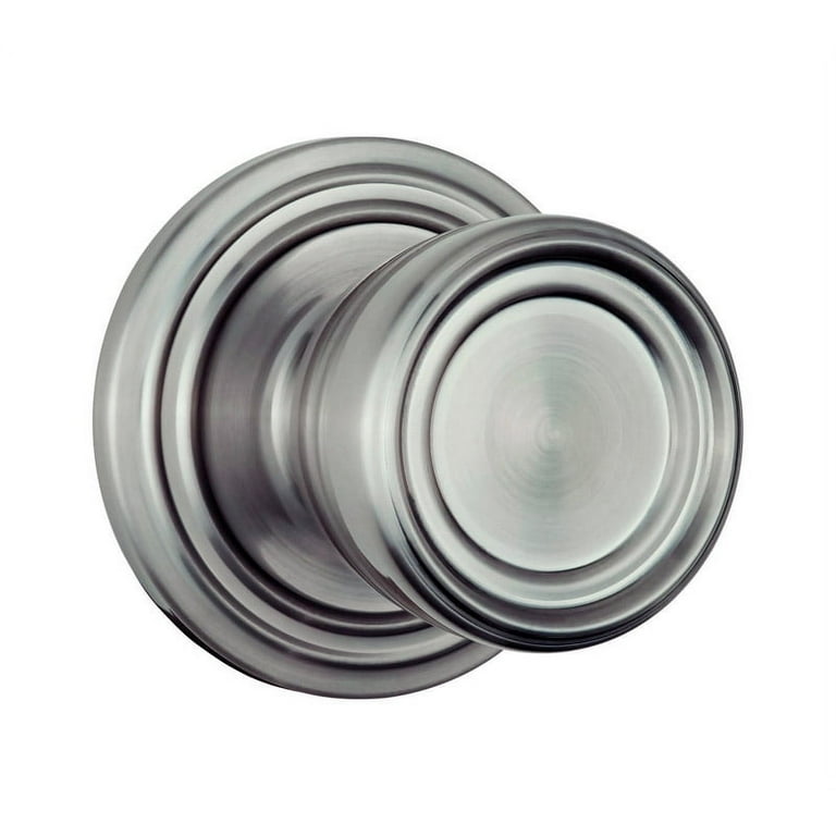 Brinks Push Pull Rotate Barrett Satin Nickel Single Cylinder Lock ANSI Grade 2 KW1 1.75 in.