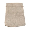 thumbnail image 1 of 1 Pc Burlap Bags with Drawstring Gift Bags Jewelry Pouches Sacks Plain Burlap Drawstring Gift Bags for Favors Linen Sacks Gift Pouches for Wedding Party and DIY Craft, 3.54x4.72 Inch, Natural Color, 1 of 9