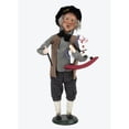 thumbnail image 1 of 1 Pc Byers' Choice Toymaker With Rocking Horse (4241), 1 of 1