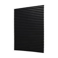 thumbnail image 1 of 1 Pc Cordless Light Filtering Pleated Fabric Shade, Window Blinds Cordless, No Drill Cut to Size Clip On Stick On Self Adhesive Temporary Blinds Pleated Paper Blinds, 23.62x59.06 Inch, Black, 1 of 9