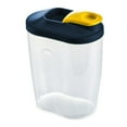 thumbnail image 1 of 1 Pc Cereal Dispenser Set Airtight Food Storage Containers Dry Food Storage Containers with Snap-Lock Lids & Pour Spouts, Airtight & Stackable for Pantry Organization, 4.72x3.35x7.68 Inch, White, 1 of 6