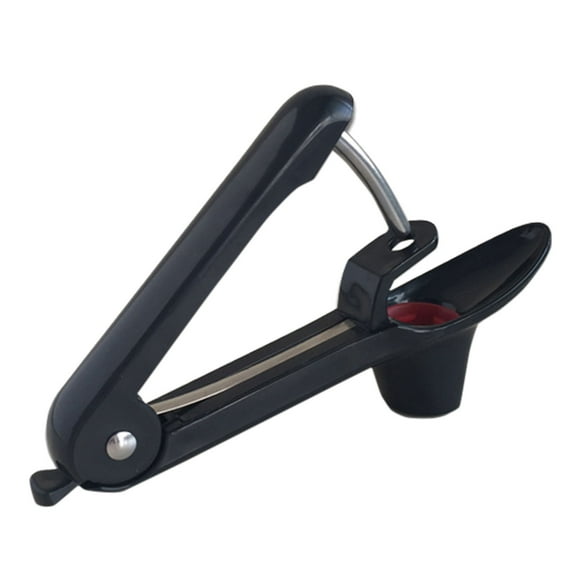 1 Pc Cherry Pitter Tool, Heavy-Duty Seed Core Remover With Space-Saving Lock Design, Pit Remover for Cherries, 8.07x5.12x1.5 Inch, Black
