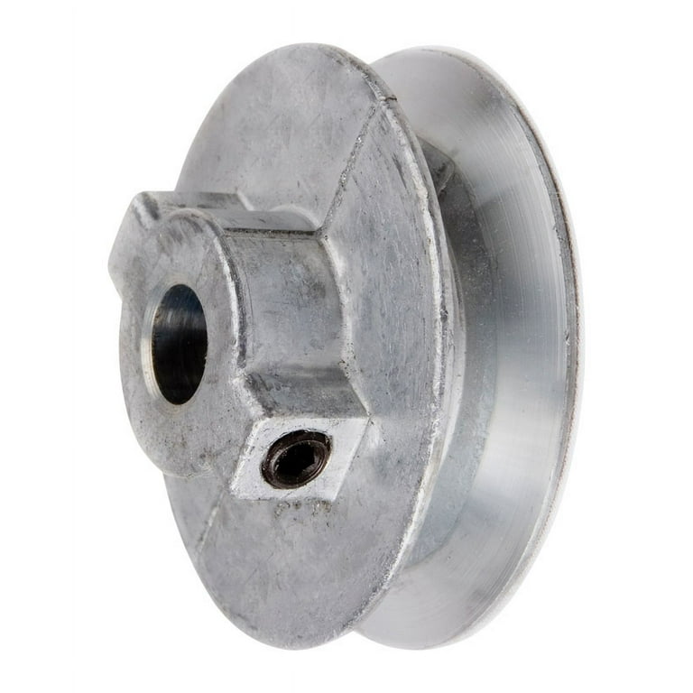 Chicago Die Cast 5 in. D Zinc Single V Grooved Pulley Chicago Die Cast 5 in. D Zinc Single V Grooved Pulley