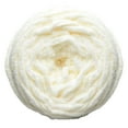 thumbnail image 1 of 1 Pc Chunky Chenille Yarn for Crocheting, Fluffy Blanket Yarn for Crochet Sweater Shawl Scarf Gloves, Super Soft Amigurumi Plush Yarn Soft Thick Yarns for Beginners Hand Knitting, White, 1 of 3