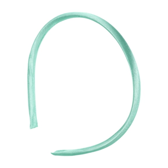 1 Pc Classic Elegant Fabric Fine Hairband for Women for Girls 5.31"x4.53" Lake Green