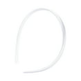 thumbnail image 1 of 1 Pc Classic Elegant Fabric Fine Hairband for Women for Girls 5.31"x4.53" White, 1 of 4