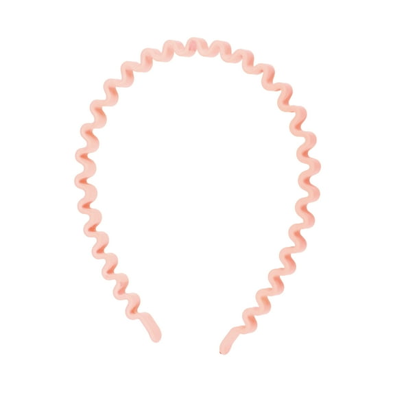 1 Pc Classic Elegant Frosted Headband for Women for Girls 5.51"x4.72" Pink