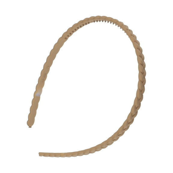 1 Pc Classic Elegant Frosted Twist Hairband for Women for Girls 5.51"x4.72" Brown